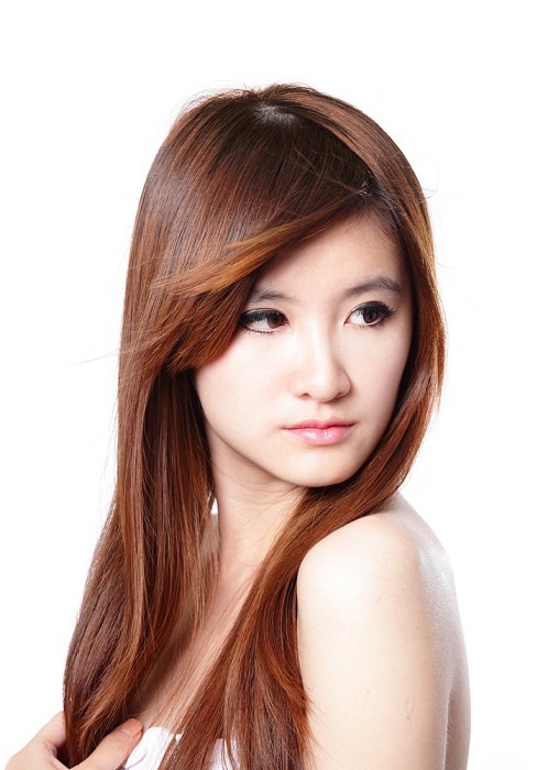 Asian Collections long brown Hairstyles